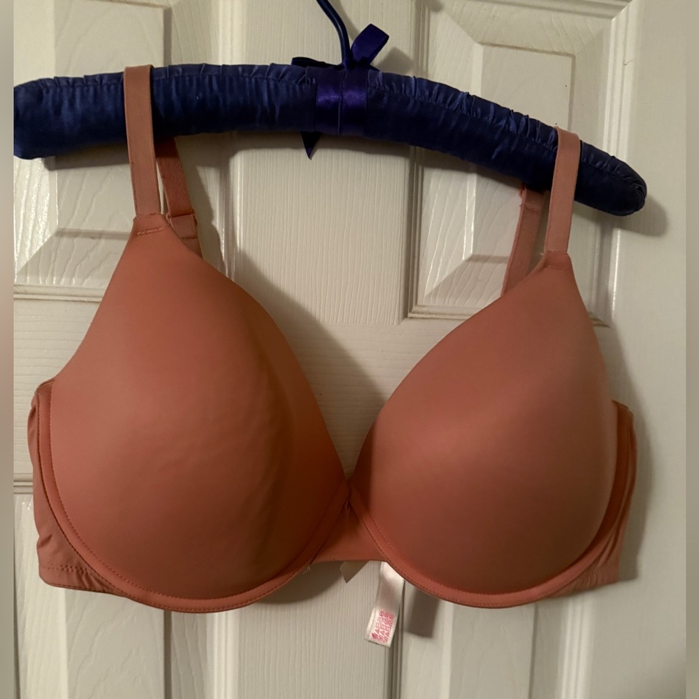 Victoria's Secret Pink labeled pink bra